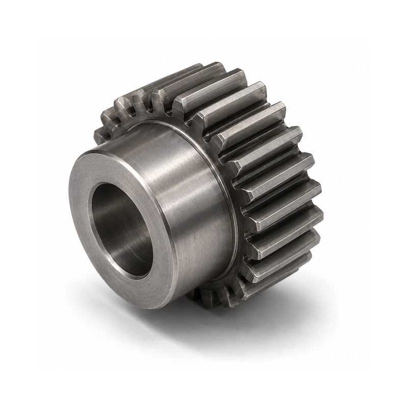 SS05/15B-3 Metric EN8 Spur Gear 15 Tooth 0.5 Mod Pilot Bored 3mm (H8)