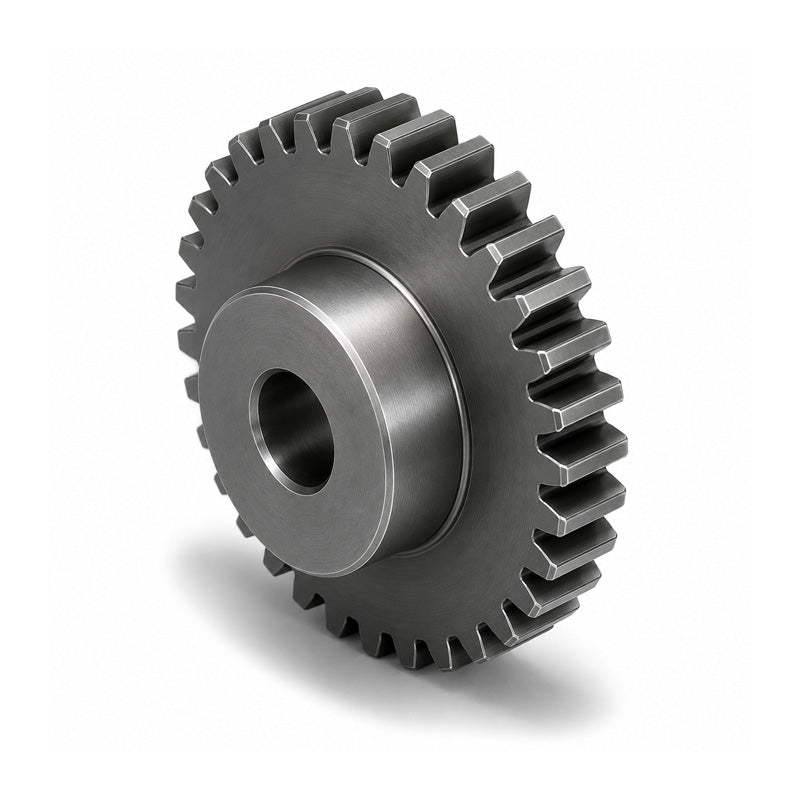 SS20DP/20B-0.375 Imperial EN8 Steel Spur Gear 20 Tooth 20 DP Bored 0.375 inch (H8)
