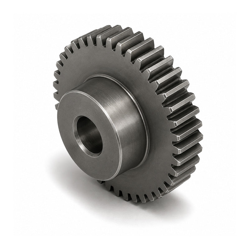 SS24DP/100B-4.167 Imperial EN8 Steel Spur Gear 100 Tooth 24 DP Bored 0.5 inch (H8)
