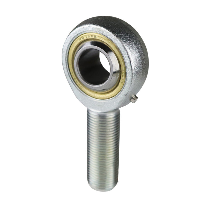 Durbal BEMN22-80-502 Maintenance Required Left Hand Metric Stainless Steel Male Rod End M22x1.5 Thread