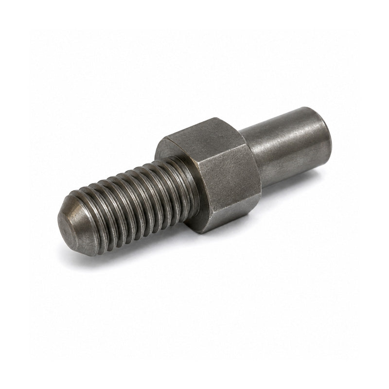 Durbal BOK12-00-001 Right Hand Galvanised Steel Threaded Stud to Fit 12mm Bore Rod Ends - Allow 2-3 Days