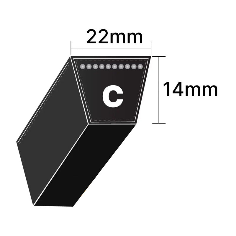 C155 Pix C-Section V-Belt