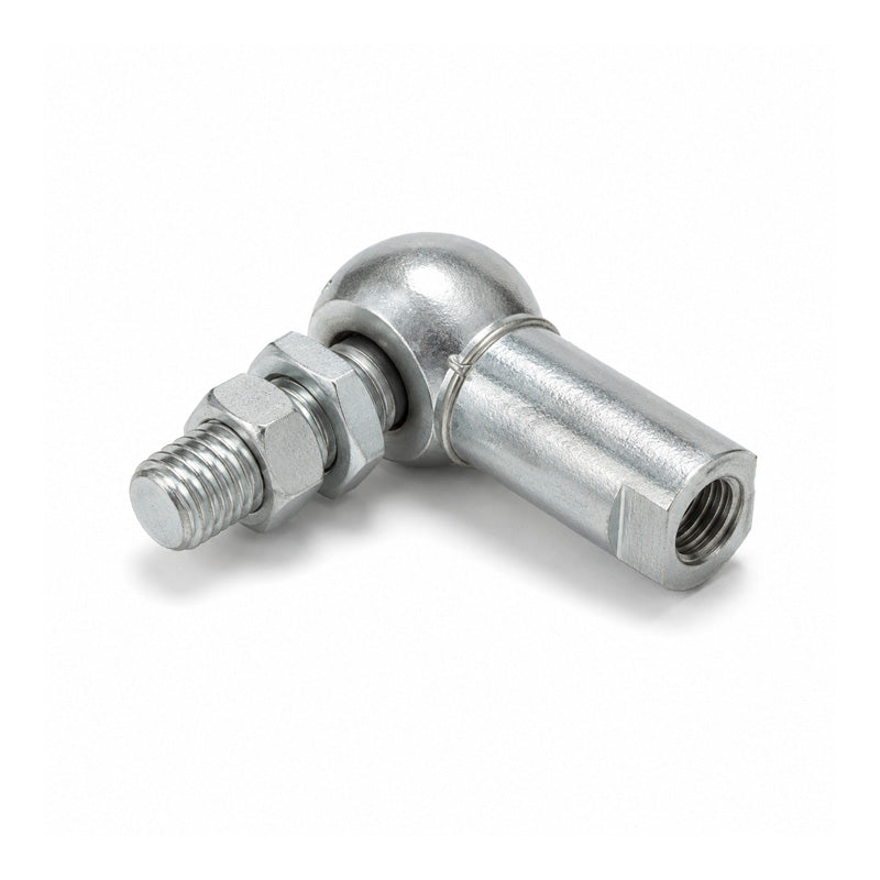 Durbal DCS16 Right Hand Galvanised Steel Ball Joint with Safety Clip 16mm Ball Diameter M12x1.75 Thread - Allow 7-10 Days
