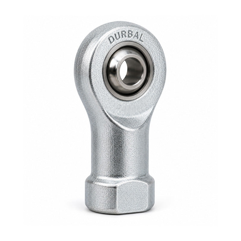 Durbal DPHSL20 Maintenance Required Left Hand Metric Steel Female Rod End M20x1.5 Thread