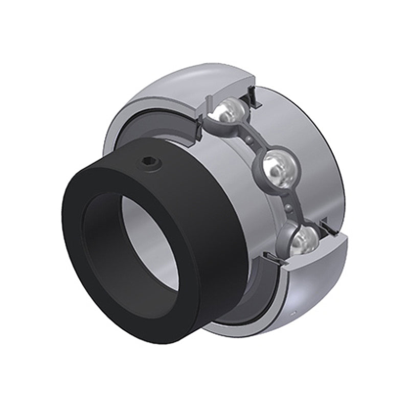 SNR EX209G2L4 Metric Full Width Spherical Outer Bearing Insert 45mm Bore 85mm Outside Diameter with Eccentric Collar and Multi Lip Seals - Allow 2-3 Days