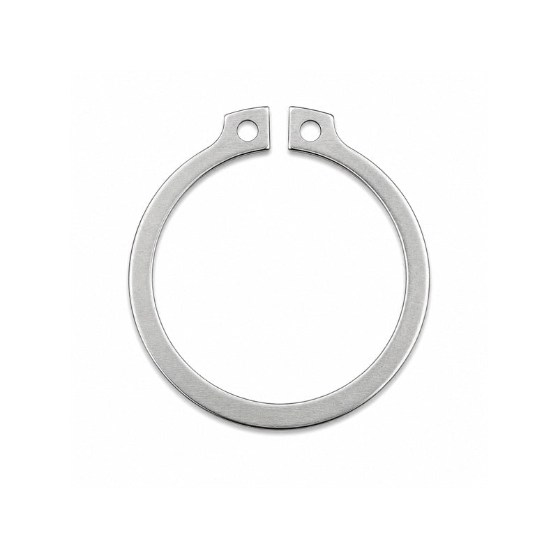 Stainless Steel External Circlip for 1.87 inch Shaft Diameter Un-Sprung Diameter 1.735 inch
