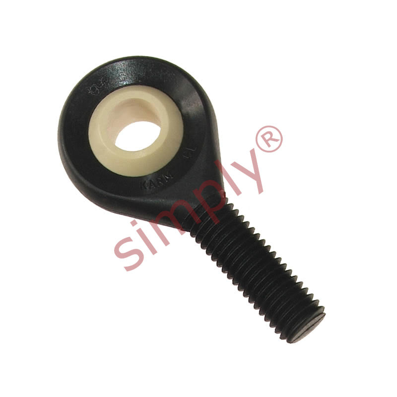 igubal KARM06CLX Right Hand Male Plastic Rod End 6mm Bore M6 Thread - Allow 2-3 Days