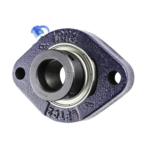 RHP LFTC16EC Two Bolt Oval Cast Iron Flange Housing Bearing 16mm Bore