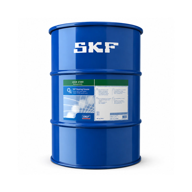 SKF LGGB2 180kg Drum Green Bio-degradeable Bearing Grease