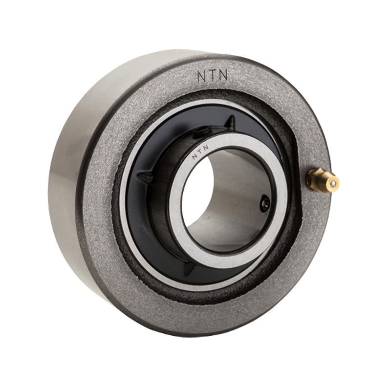 NTN M-UCC212-207D1 Imperial Cast Iron Cartridge Unit with 2-7/16 inch Bore Insert 5.1181 inch Outside Dia - Allow 2-3 Days