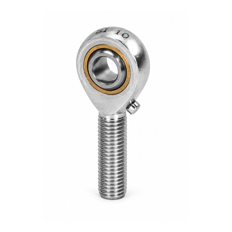 Fluro GALOW12 Left Hand Zinc Plated Steel / PTFE Lined Maintenance Free Male Plain Rod End M12 Thread