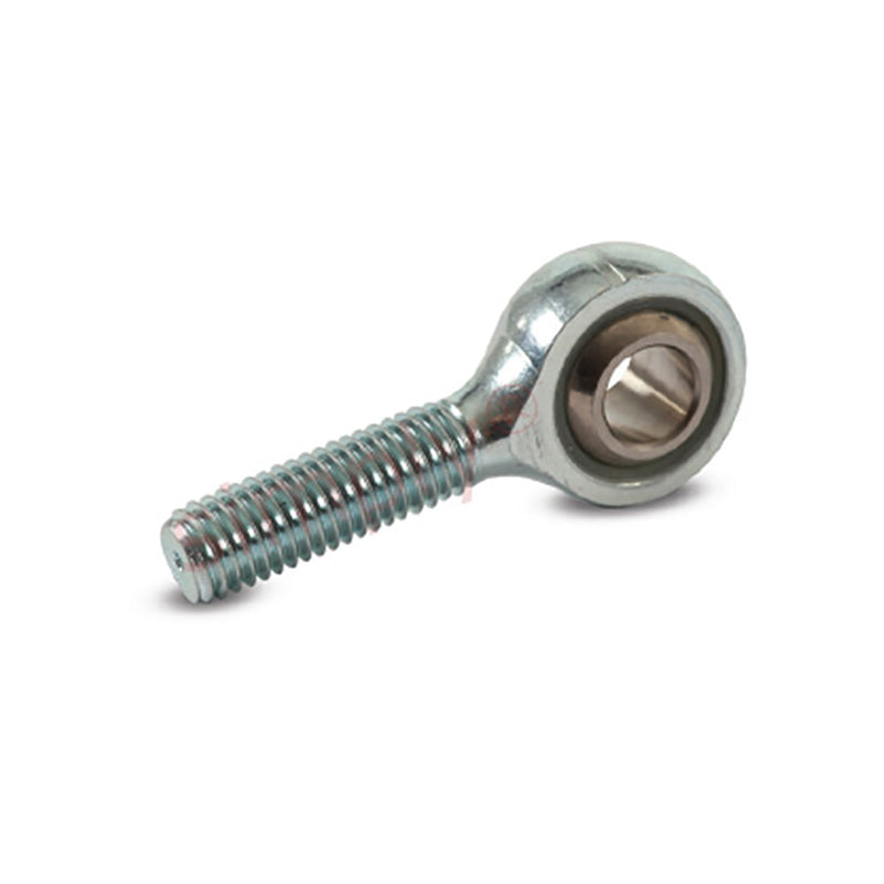 Branded MP-M08-6 Right Hand Metric Stainless Steel / Nylon Lined Maintenance Free Plain Male Rod End M8x1.25 Thread - Allow 7-10 Days