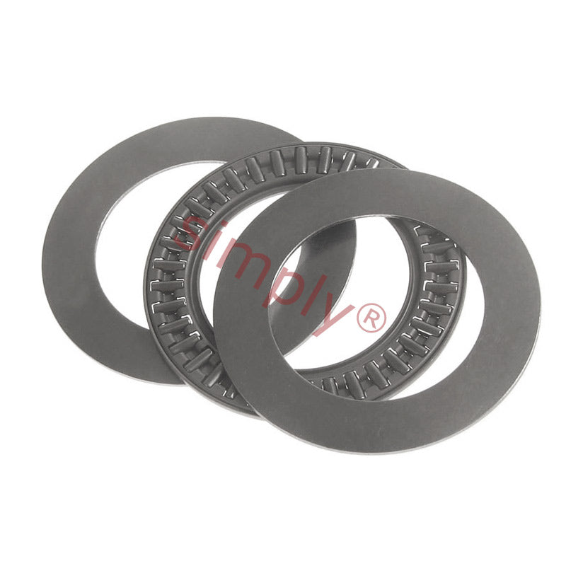 NTA1018 Needle Roller Cage Thrust Assembly with 2 TRA1018 Washers 0.625x1.125x0.1406 inch