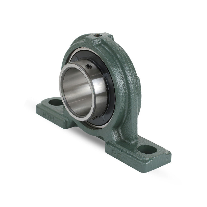 NTN UCPE209D1 Metric Ductile Cast Iron Two Bolt Pillow / Plummer Block Housing with 45mm Bore Insert - Allow 2-3 Days