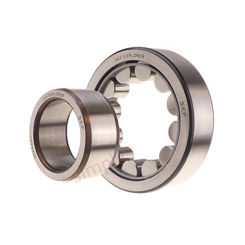 SKF NUP228ECJC3 Single Row Cylindrical Roller Bearing with Pressed Steel Cage 140x250x42mm