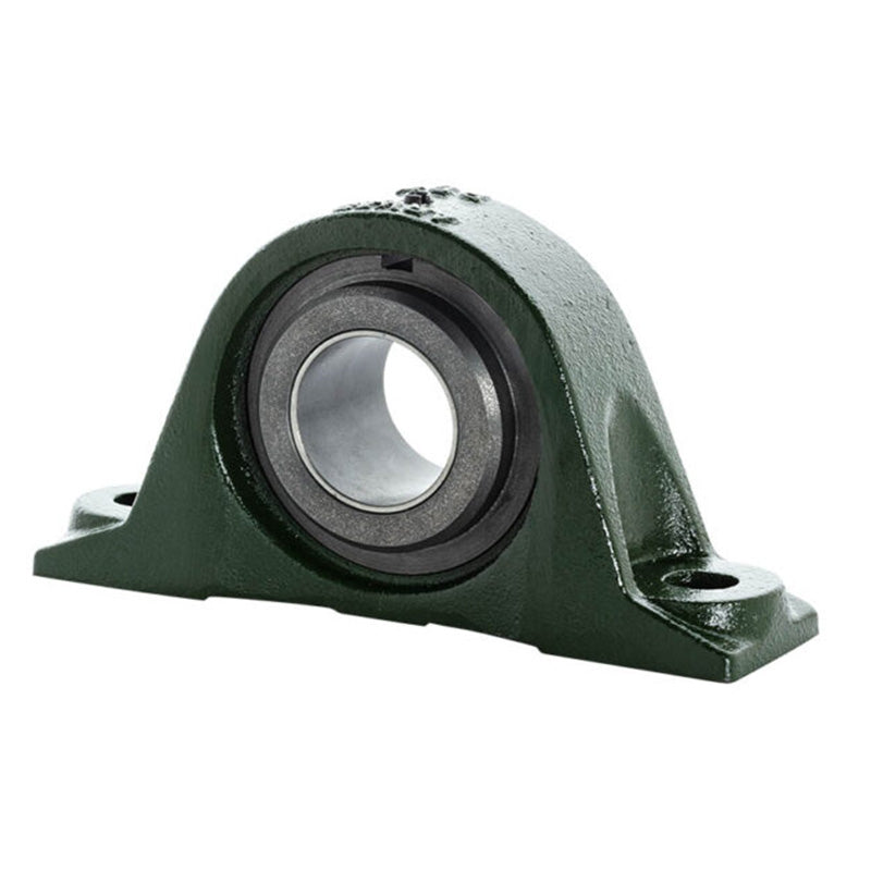 Major Brand PB4-35M-DU Metric Cast Iron Two Bolt Pillow / Plummer Block Housing with 35mm Bore Steel Insert - Allow 3-4 Weeks