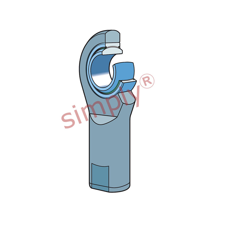SKF SIL70TXE2LS Left Hand Steel / PTFE Fabric Lined Plain Female Rod End M72x4 Thread