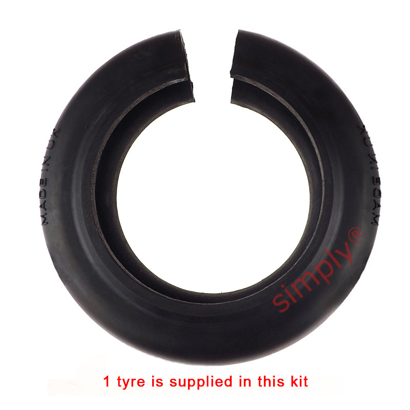 Major Brand F250B/F250B Pilot Bored Tyre Drive Coupling Assembly with Natural Rubber Tyre