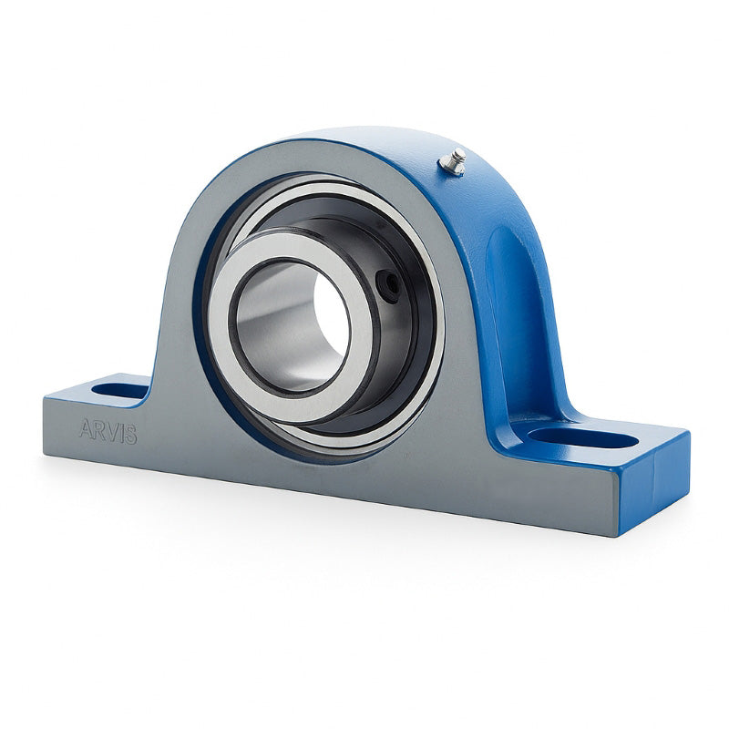 Major Brand UCP324T-79E Imperial Steel Two Bolt Pillow / Plummer Block Housing with 4-15/16 inch Bore Insert - Allow 3-4 Weeks