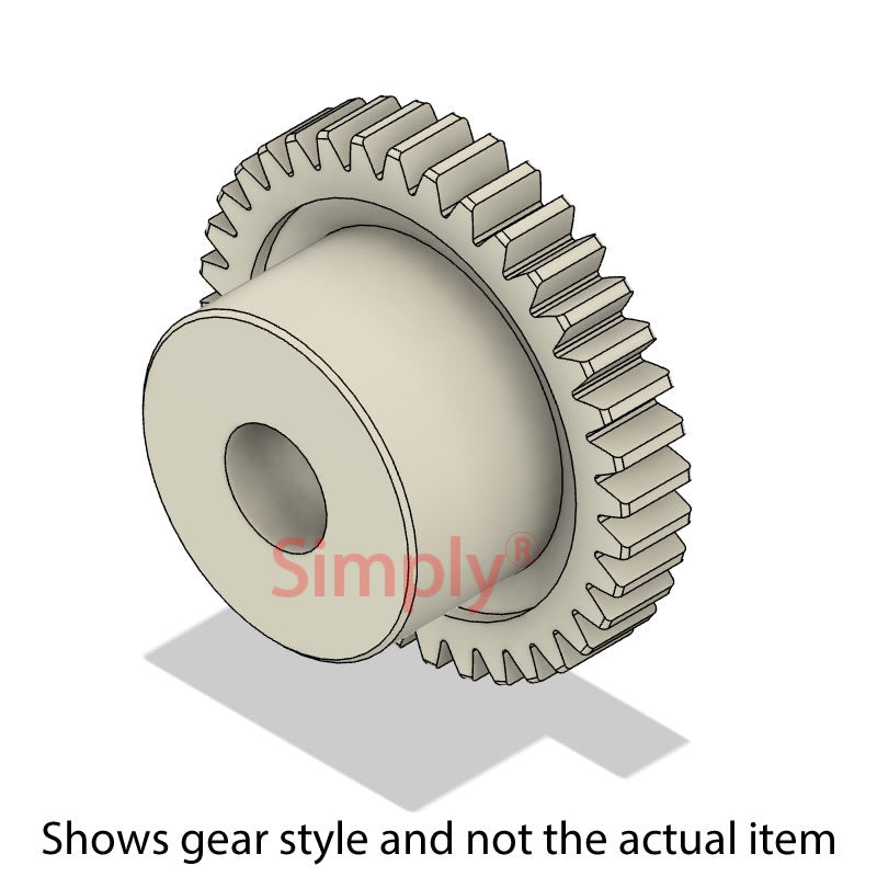 DS08/35B-6 Metric DELRIN 500 Moulded Spur Gear 35 Tooth 0.8 Mod Bored 6mm