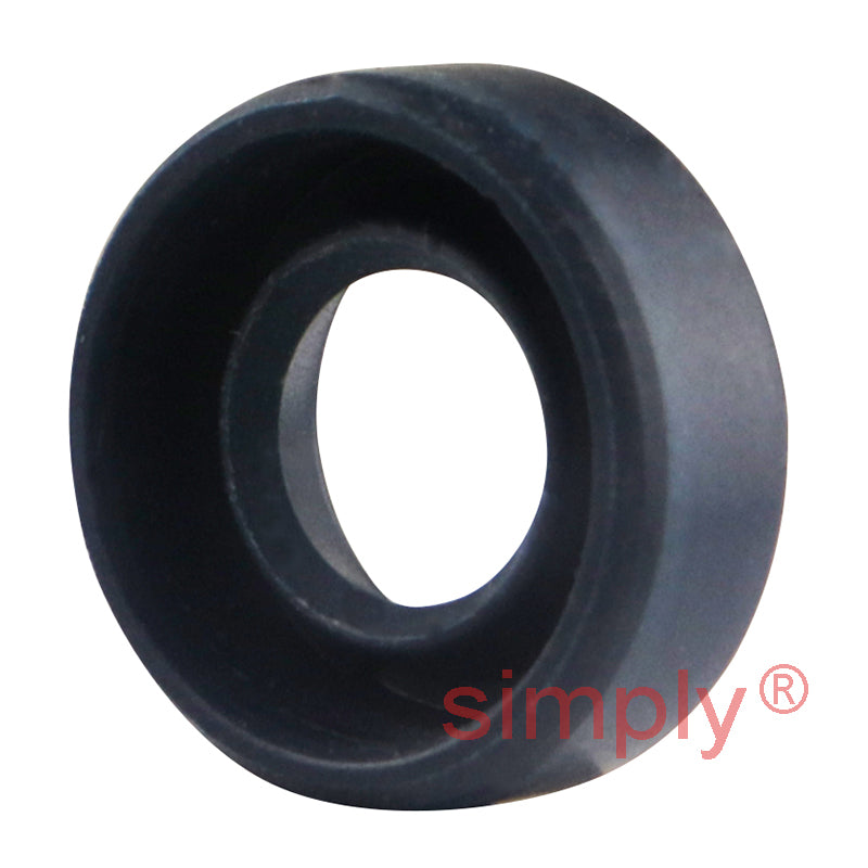 0.25x0.5x0.18 inch Nitrile Rubber Single Lip Rotary Shaft Oil Seal VC Style