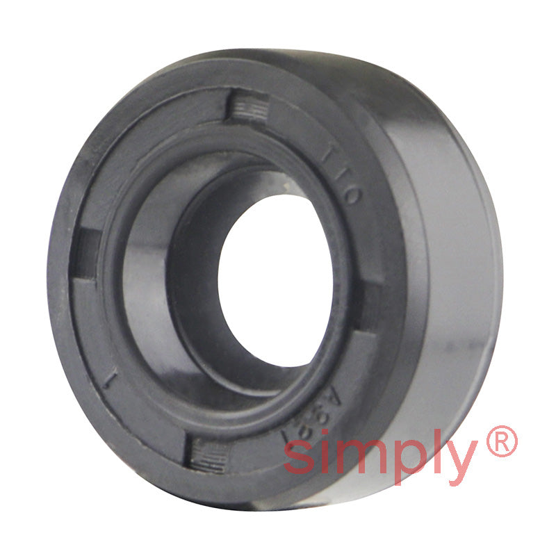 0.31x0.75x0.31 inch Nitrile Rubber Rotary Shaft Oil Seal with Garter Spring R21 / SC Style