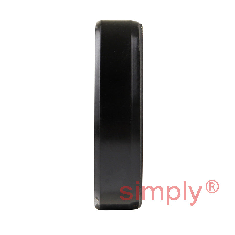 0.37x1x0.25 inch Nitrile Rubber Single Lip Rotary Shaft Oil Seal with Garter Spring R21 / SC