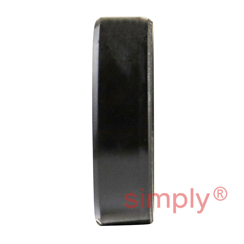 0.43x0.93x0.25 inch Nitrile Rubber Single Lip Rotary Shaft Oil Seal with Garter Spring R21 / SC