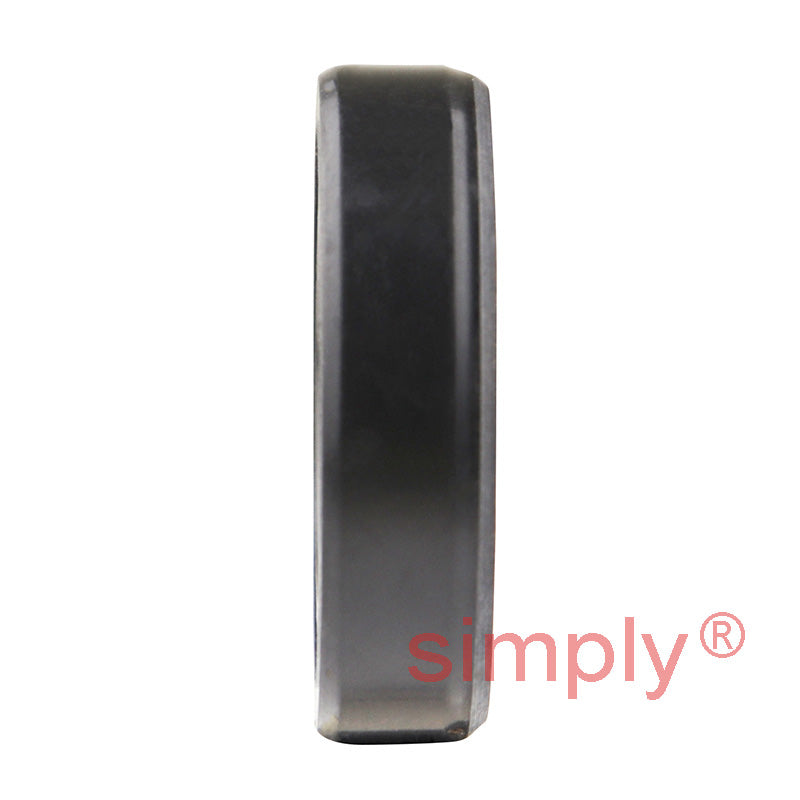 0.43x1x0.25 inch Nitrile Rubber Single Lip Rotary Shaft Oil Seal with Garter Spring R21 / SC