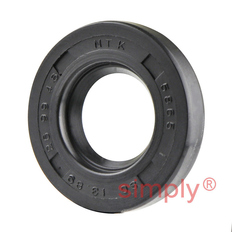 0.54x1.06x0.18 inch Nitrile Rubber Single Lip Rotary Shaft Oil Seal R21 / SC