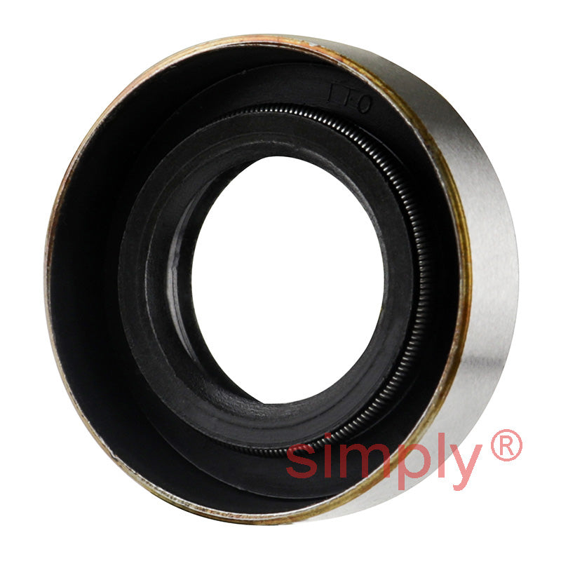 0.56x1x0.25 inch Metal Cased Nitrile Rubber Rotary Shaft Oil Seal with Garter Spring R6 / TB