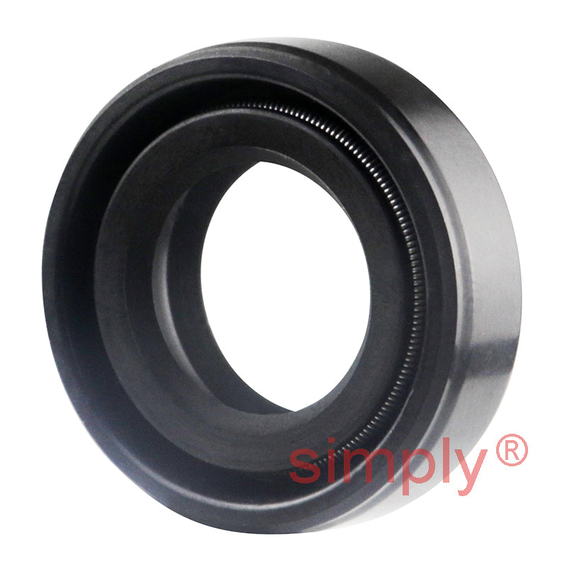 0.5x0.87x0.25 inch Nitrile Rubber Single Lip Rotary Shaft Oil Seal with Garter Spring R21 / SC