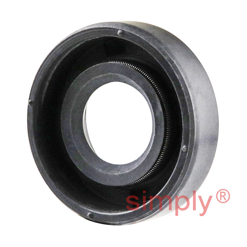 0.5x1.12x0.31 inch Nitrile Rubber Single Lip Rotary Shaft Oil Seal with Garter Spring R21 / SC