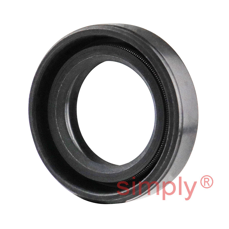 0.5x1.37x0.37 inch Nitrile Rubber Single Lip Rotary Shaft Oil Seal with Garter Spring R21 / SC