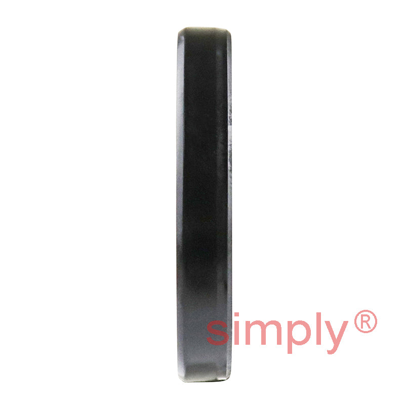 0.62x1x0.25 inch Nitrile Rubber Double Lip Rotary Shaft Oil Seal with Garter Spring R23 / TC Style