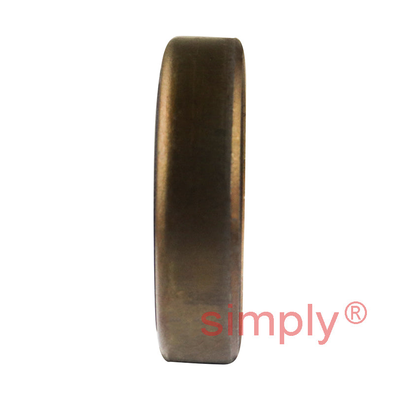 0.62x1x0.25 inch Metal Cased Nitrile Rubber Rotary Shaft Oil Seal Springless Design VB Style
