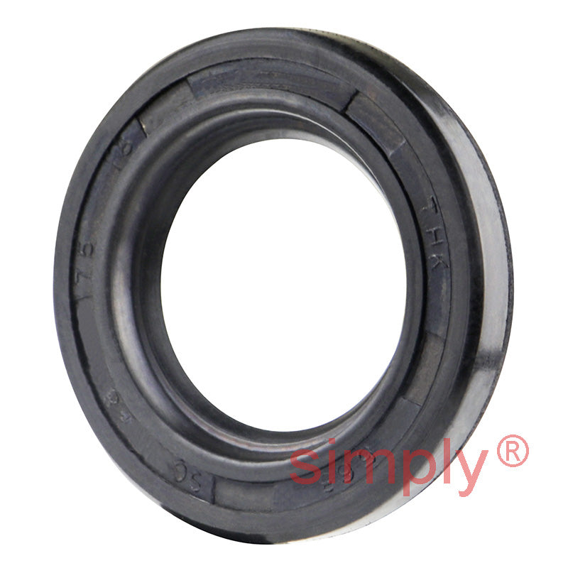 0.75x1.18x0.18 inch Nitrile Rubber Single Lip Rotary Shaft Oil Seal R21 / SC Style