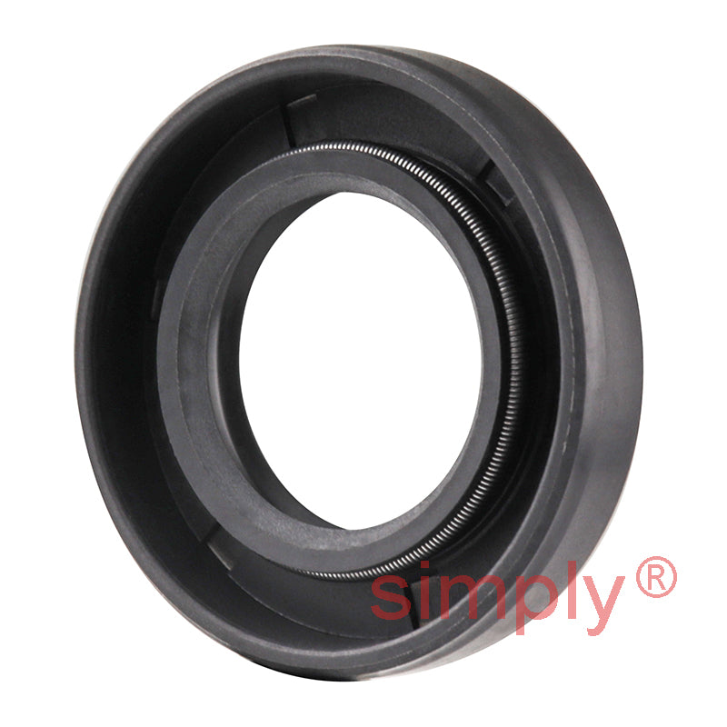 0.75x1.31x0.25 inch Nitrile Rubber Double Lip Rotary Shaft Oil Seal with Garter Spring R23 / TC Style