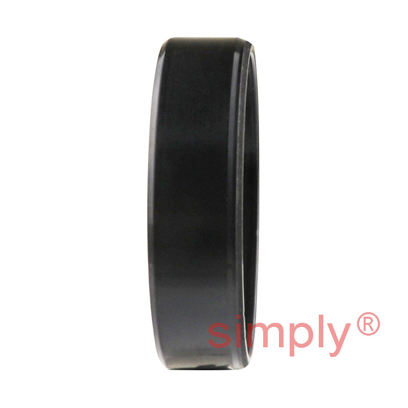 0.75x1.37x0.37 inch Nitrile Rubber Single Lip Rotary Shaft Oil Seal with Garter Spring R21 / SC