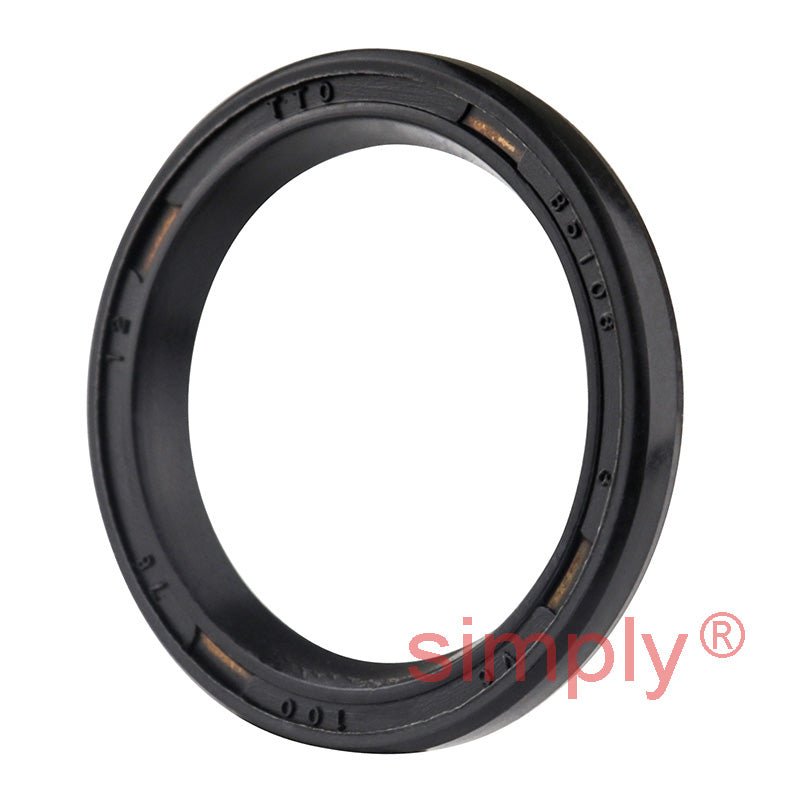 0.78x1x0.12 inch Nitrile Rubber Single Lip Rotary Shaft Oil Seal VC Style
