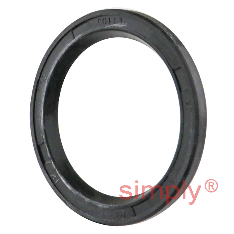 0.93x1.18x0.12 inch Nitrile Rubber Single Lip Rotary Shaft Oil Seal VC Style