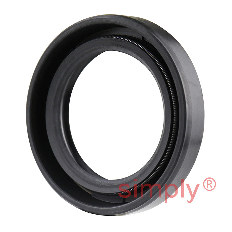0.93x1.37x0.25 inch Nitrile Rubber Double Lip Rotary Shaft Oil Seal with Garter Spring R23 / TC Style