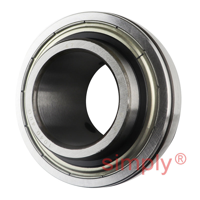 RHP 1040-40G Spherical Outer Full Width Bearing Insert 40mm Bore 80mm Outside Diameter