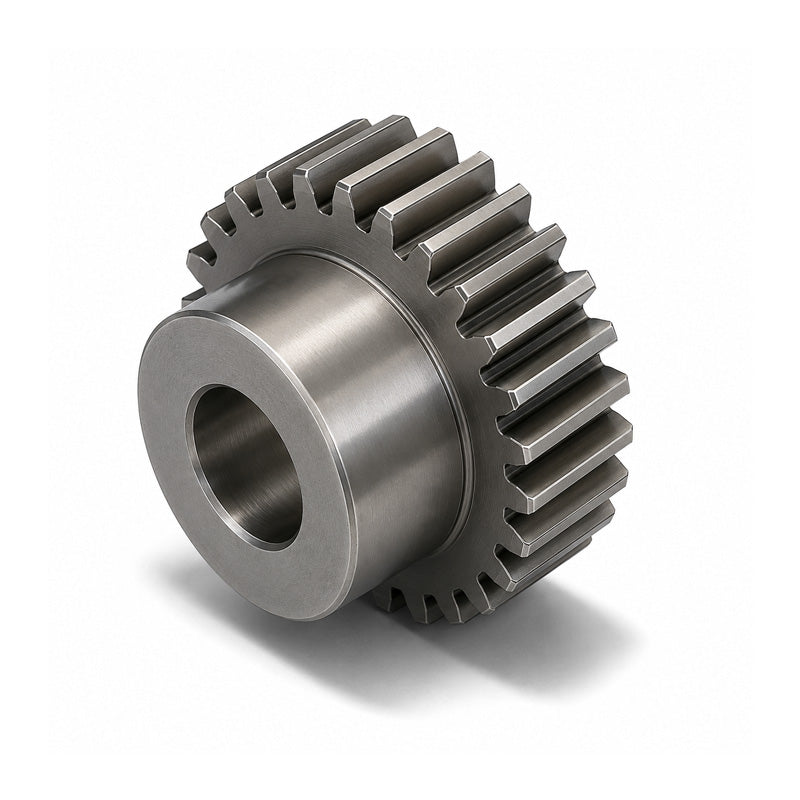 SS12.5/30B-8 Metric EN8 Spur Gear 30 Tooth 1.25 Mod Pilot Bored 10mm Or Smaller (H8)