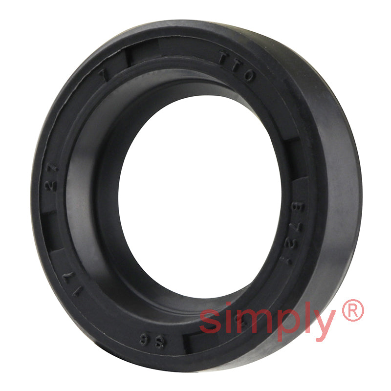 17x27x7mm Nitrile Rubber Single Lip Rotary Shaft Oil Seal with Garter Spring SC / R21