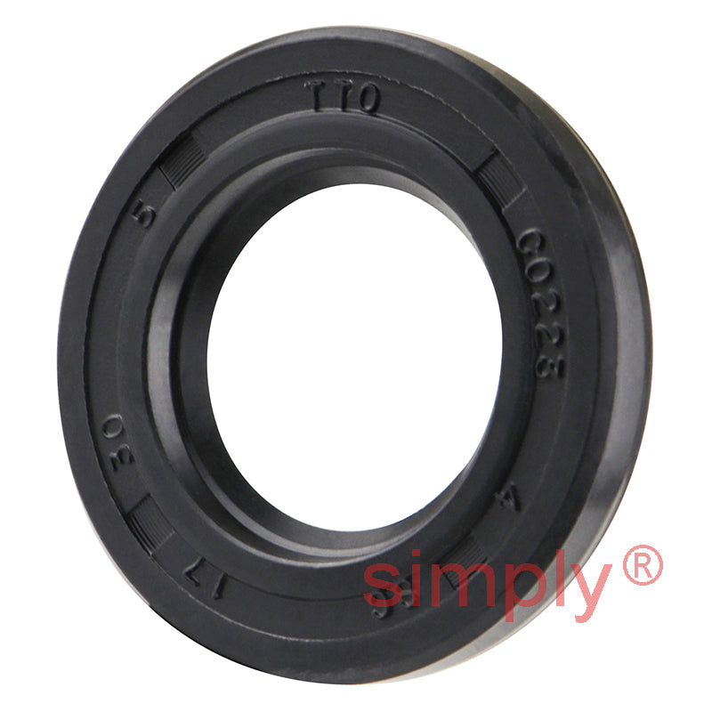 17x30x5mm Nitrile Rubber Single Lip Rotary Shaft Oil Seal SC / R21