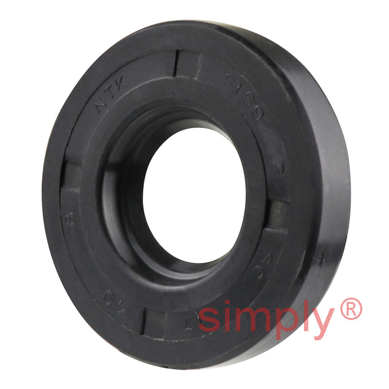 17x40x8mm Nitrile Rubber Single Lip Rotary Shaft Oil Seal with Garter Spring SC / R21