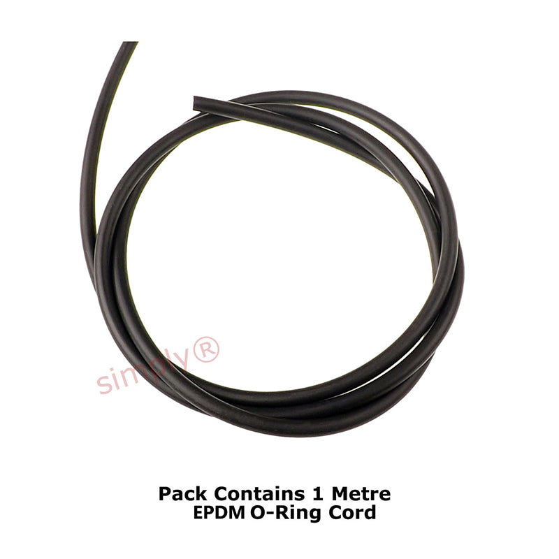 1mm Section EPDM 70 Shore O-Ring Cord