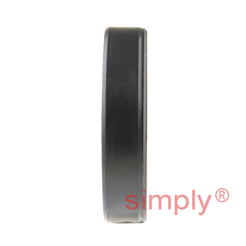 1.06x1.75x0.37 inch Nitrile Rubber Single Lip Rotary Shaft Oil Seal with Garter Spring R21 / SC