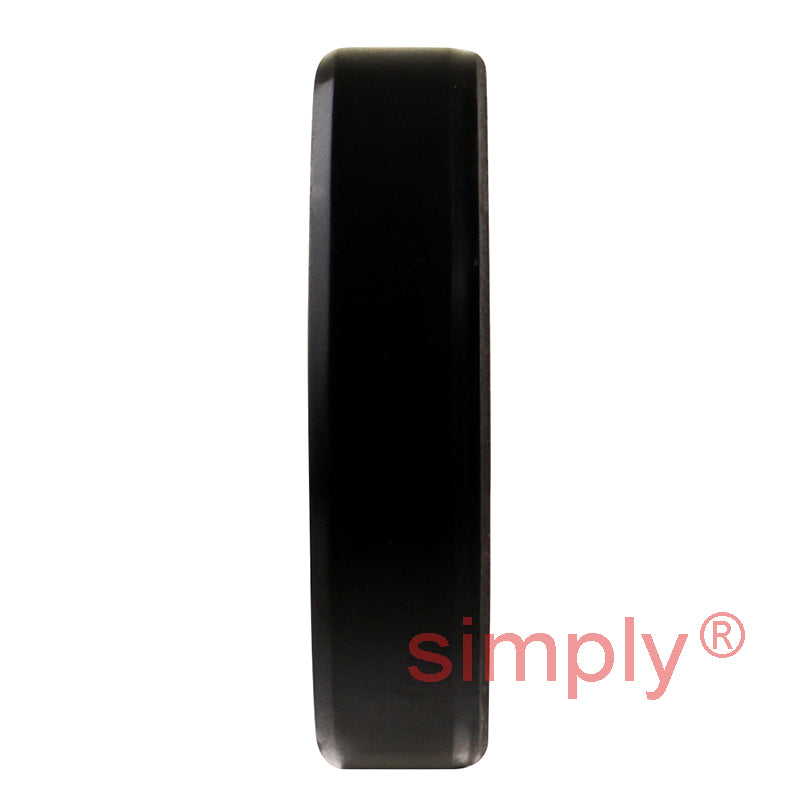 1.12x1.56x0.37 inch Nitrile Rubber Single Lip Rotary Shaft Oil Seal with Garter Spring R21 / SC